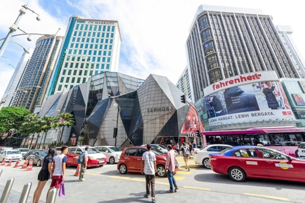 Fahrenheit Condo Bukit Bintang Kl 2R By Roseline Kuala Lumpur Eksteriør billede